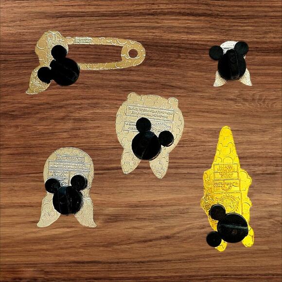 5 Winnie the Pooh Piglet Disney Parks Trading Pins, Plus 2 Bonus Pins - Picture 2 of 2